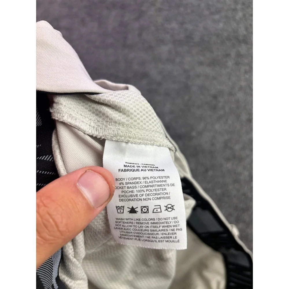 Nike Golf Shorts Mens 32 Beige Dri-FIT Flat Front Performance Khaki